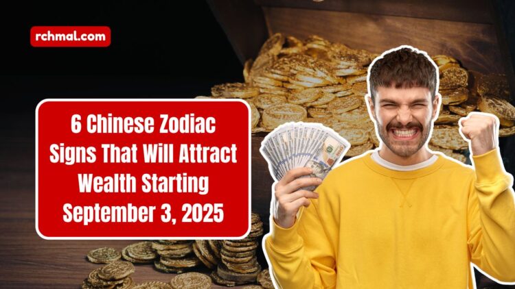 6 Chinese Zodiac Signs That Will Attract Wealth Starting September 3, 2025